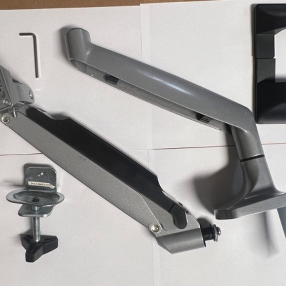 AVLT Single 13"-34" Monitor Arm Desk Mount fits One Flat/Curved/Ultrawide Monito - Picture 5 of 8